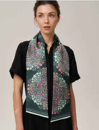 Картинка Шовковий шарф «Слобожанщина. Лісова пісня»